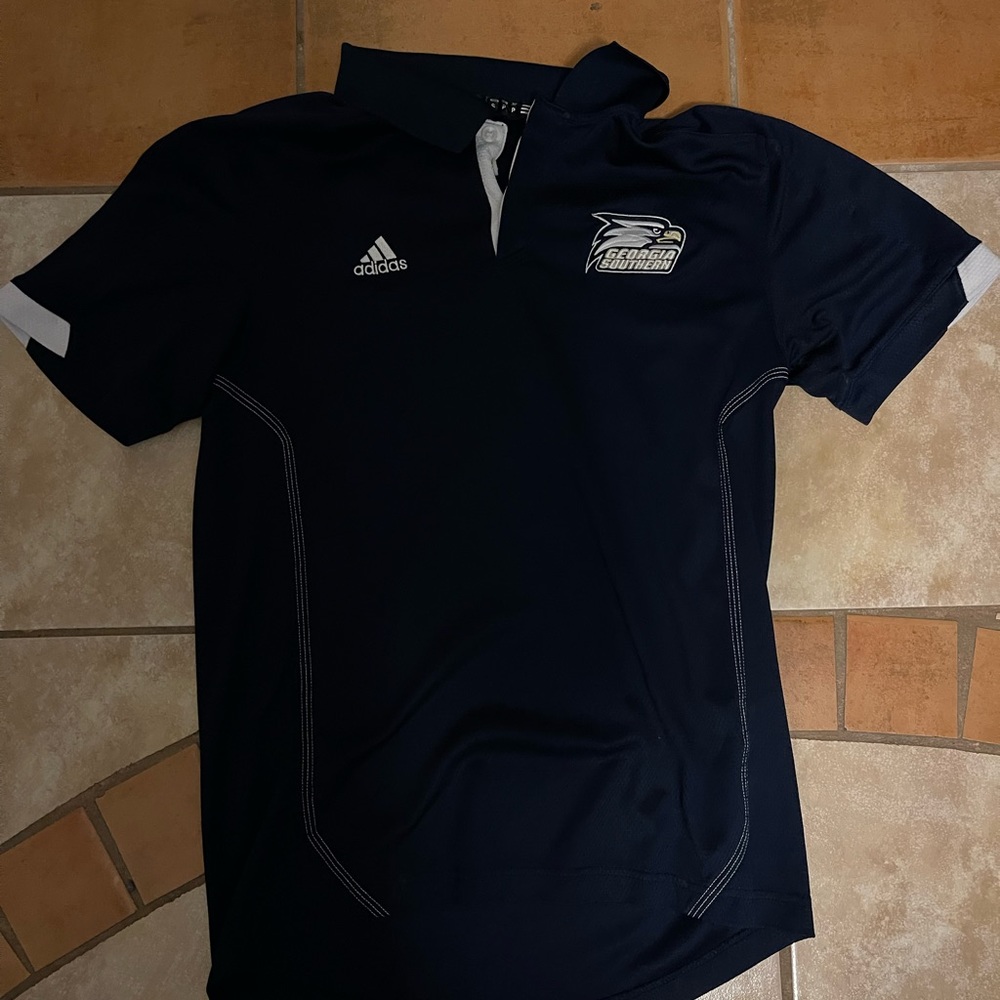 Adidas size small Georgia southern polo